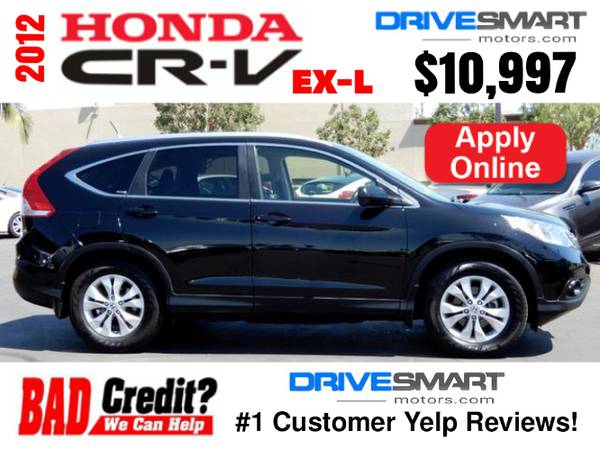 2012 HONDA CRV EX-L 💖 #1 YELP Reviews for BAD CREDIT! for sale in Orange, CA – photo 2