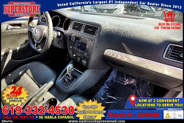 2017 VOLKSWAGEN JETTA 1.4T SE SEDAN-EZ FINANCING-LOW DOWN! - cars &... for sale in El Cajon, CA – photo 5