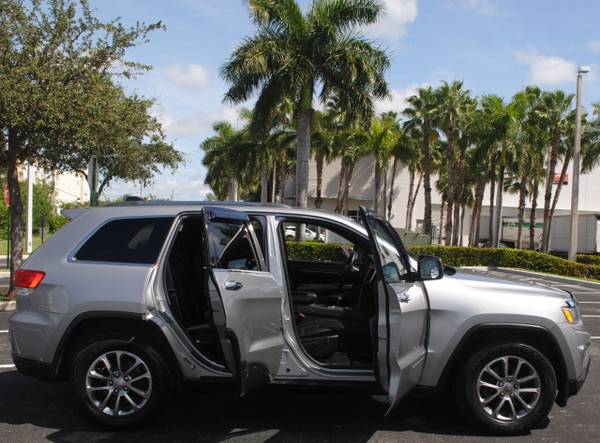 2015 JEEP GRAND CHEROKEE LIMITED, 3.6L V6, AUT TRANS, NO ACCIDENTS -... for sale in west park, FL – photo 9