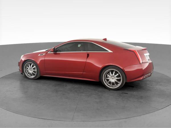 2011 Caddy Cadillac CTS 3.6 Coupe 2D coupe Red - FINANCE ONLINE -... for sale in Van Nuys, CA – photo 6
