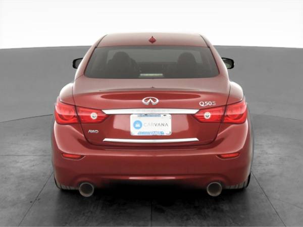 2014 INFINITI Q50 S 3.7 Sedan 4D sedan Red - FINANCE ONLINE - cars &... for sale in Colorado Springs, CO – photo 9