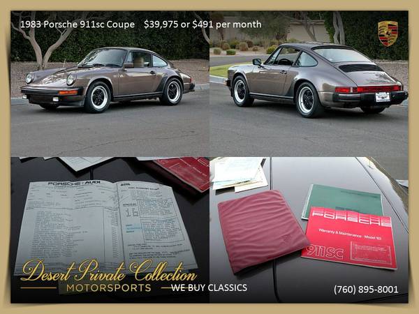 1976 Porsche 911S Fully Matching Numbers+COA Coupe Coupe at an... for sale in Palm Desert , CA – photo 15