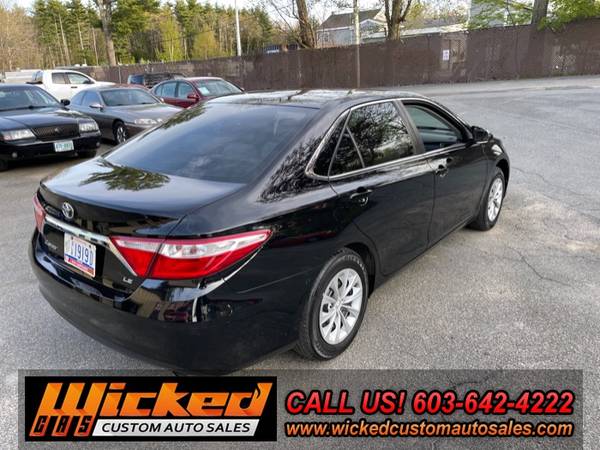 2017 Toyota Camry XLE 1 OWNER 2 5L 4 CYL DOHC 33MPG BLUETOOTH Back for sale in Kingston, NH – photo 9