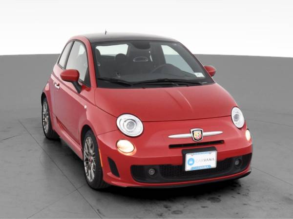 2015 FIAT 500 Abarth Hatchback 2D hatchback Red - FINANCE ONLINE -... for sale in Indianapolis, IN – photo 16