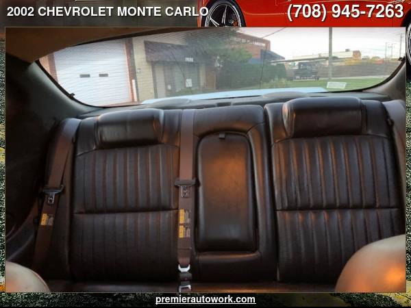 2002 CHEVROLET MONTE CARLO LS - cars & trucks - by dealer - vehicle... for sale in Alsip, IL – photo 17