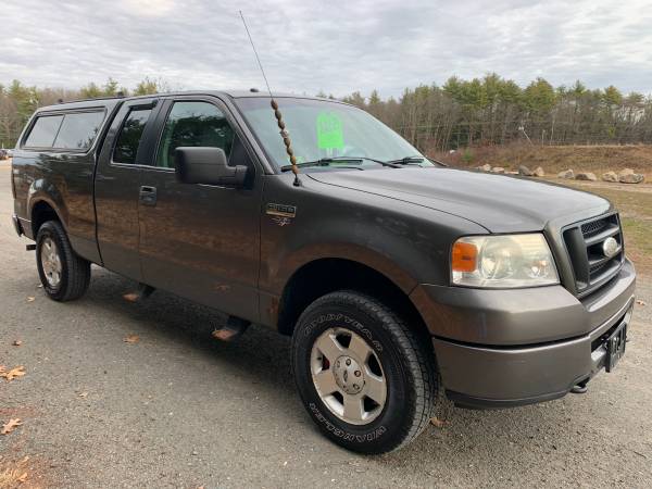 2006 FORD F150 4x4 SUPER CAB WITH CAP RUNS GOOD - cars & trucks - by... for sale in Salisbury, MA – photo 5