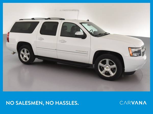 2014 Chevy Chevrolet Suburban 1500 LTZ Sport Utility 4D suv White for sale in Cleveland, OH – photo 11
