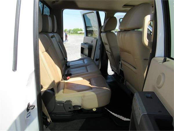 2011 FORD F350 SUPER DUTY LARIAT, White APPLY ONLINE for sale in Summerfield, VA – photo 6