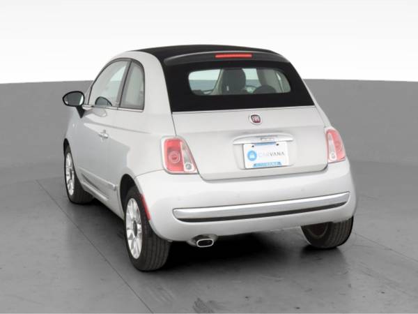 2012 FIAT 500 500C Lounge Convertible 2D Convertible Silver -... for sale in South Bend, IN – photo 8