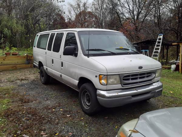2001 ford E350 club wagon van - cars & trucks - by owner - vehicle... for sale in Eden, NC – photo 2