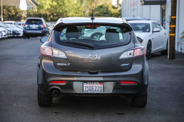 2013 Mazda Mazda3 i Grand Touring hatchback Dolphin Gray Mica - cars for sale in Sacramento , CA – photo 5