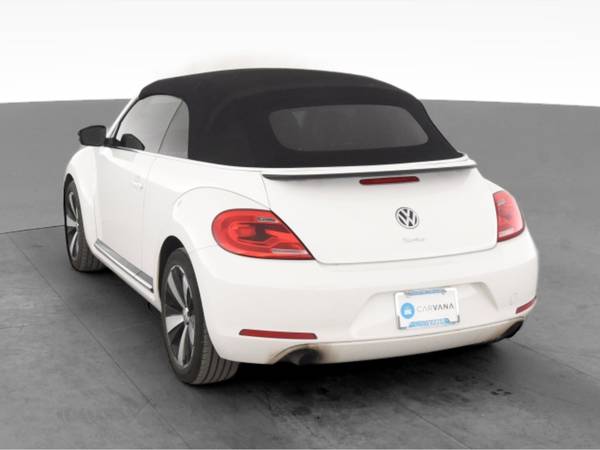 2013 VW Volkswagen Beetle Turbo Convertible 2D Convertible White - -... for sale in Scranton, PA – photo 8