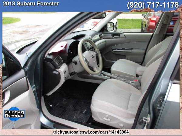 2013 SUBARU FORESTER 2 5X PREMIUM AWD 4DR WAGON 4A Family owned for sale in MENASHA, WI – photo 10