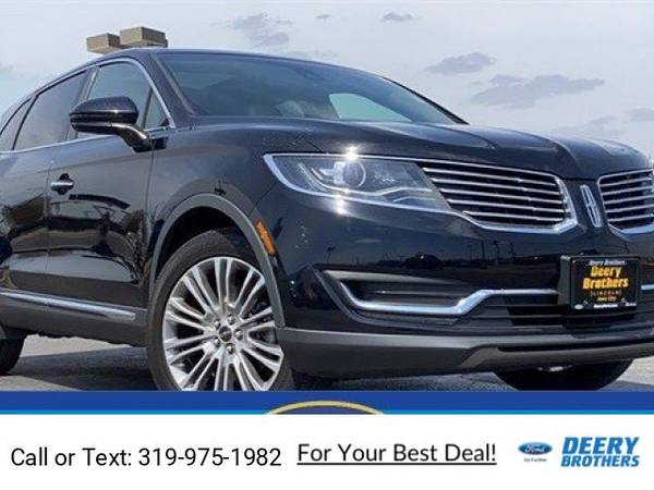 2018 Lincoln MKX Reserve suv - - by dealer - vehicle for sale in Iowa City, IA