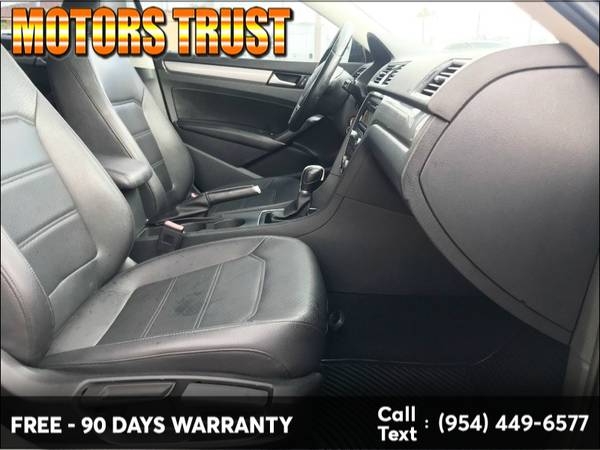 2015 Volkswagen Passat 4dr Sdn 1.8T Auto S 90 Days Car Warranty for sale in Miami, FL – photo 20