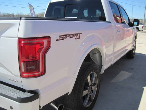 2015 Ford F150 Crew Cab Lariat 4x4 - - by dealer for sale in New Braunfels, TX – photo 7