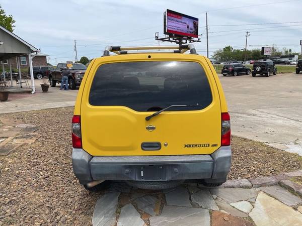 2001 Nissan Xterra XE V6 4dr 4WD SUV suv YELLOW - - by for sale in Springdale, MO – photo 6