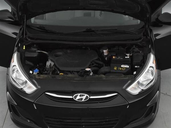 2017 Hyundai Accent SE Sedan 4D sedan Black - FINANCE ONLINE for sale in Round Rock, TX – photo 4