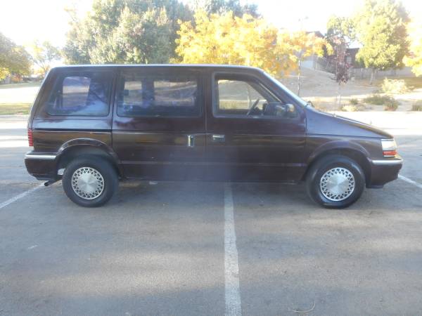 1991 Plymouth Voyager Mini van, FWD, auto, 6cyl. only 73k orig. miles! for sale in Sparks, NV – photo 2