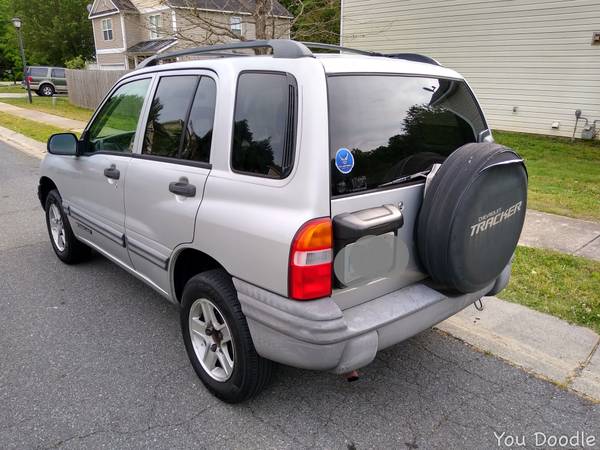 2003 Chevrolet Tracker 4x4 Sport Utility Gas saver for sale in Newell, NC – photo 4