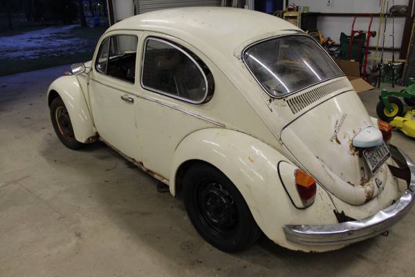 1968 VW Bug, Volkswagen, original motor, This is an A/C Car - cars &... for sale in Elkhart, TX – photo 4