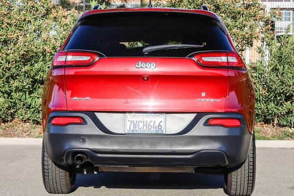 2017 Jeep Cherokee Sport suv Deep Cherry Red Crystal Pearlcoat for sale in Livermore, CA – photo 5