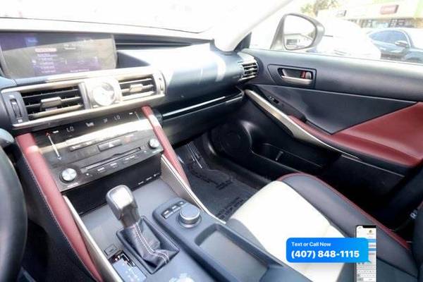 2017 Lexus IS 200t - Call/Text - - by dealer - vehicle for sale in Kissimmee, FL – photo 19