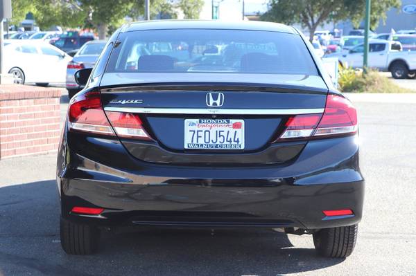 2014 Honda Civic Sedan Crystal Black Pearl SAVE NOW! - cars & for sale in Walnut Creek, CA – photo 6
