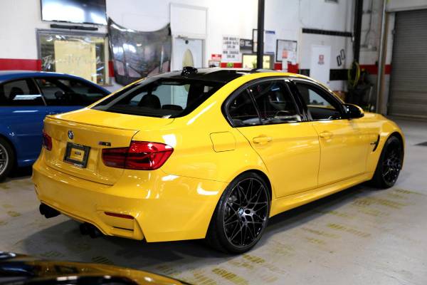 2018 BMW M3 Competition Package Individual Color Speed Yellow for sale in STATEN ISLAND, NY – photo 9