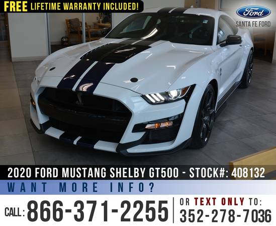 *** 2020 FORD SHELBY MUSTANG GT500 *** Leather Seats - Brand NEW! -... for sale in Alachua, GA – photo 3