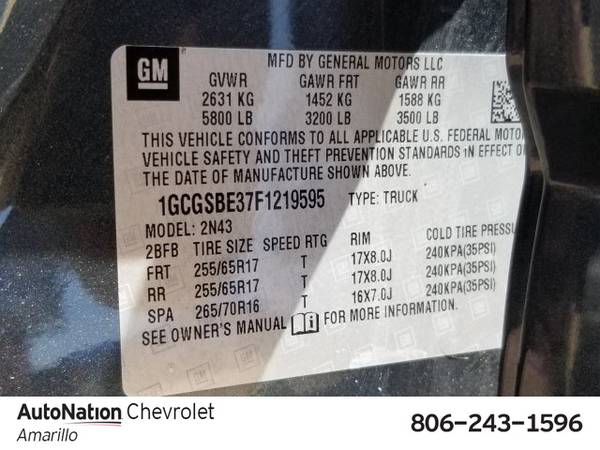 2015 Chevrolet Colorado 2WD LT SKU:F1219595 Crew Cab for sale in Amarillo, TX – photo 21