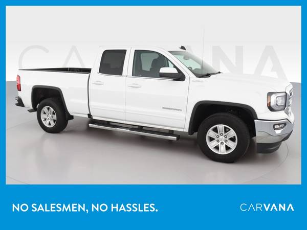 2018 GMC Sierra 1500 Double Cab SLE Pickup 4D 6 1/2 ft pickup White for sale in Buffalo, NY – photo 11