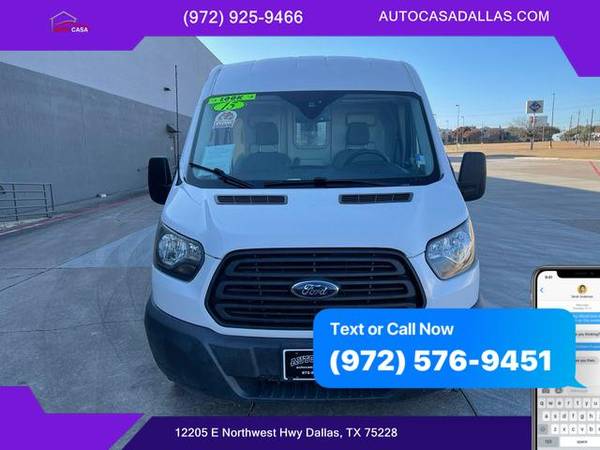 2015 Ford Transit 150 Van Medium Roof w/Sliding Side Door w/LWB Van for sale in Dallas, TX – photo 2
