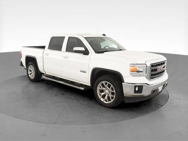 2015 GMC Sierra 1500 Crew Cab SLT Pickup 4D 5 3/4 ft pickup White for sale in Harker Heights, TX – photo 15