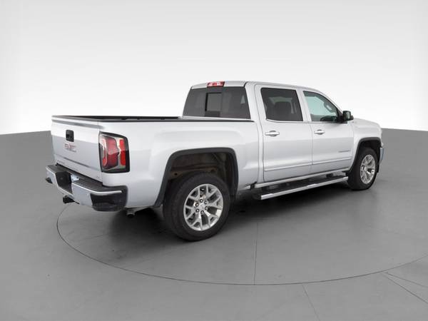 2018 GMC Sierra 1500 Crew Cab SLT Pickup 4D 5 3/4 ft pickup Silver -... for sale in Westport, NY – photo 11