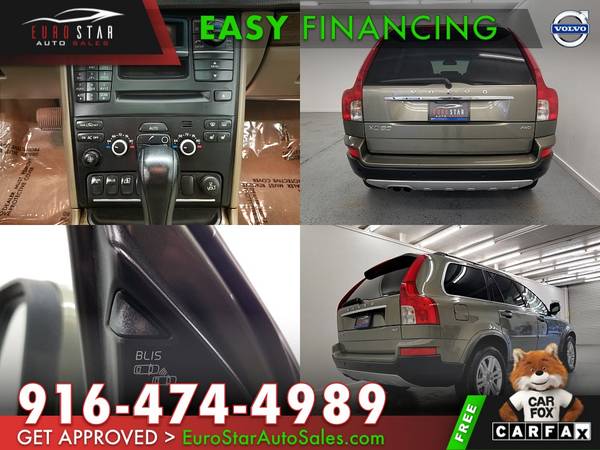 2011 VOLVO XC90 I6 XC 90 AWD ALL WHEEL DRIVE / FINANCING AVAILABLE!!! for sale in Rancho Cordova, CA – photo 5