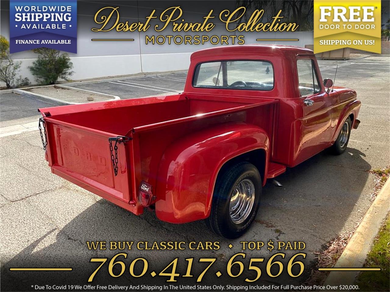 1964 Ford F100 for sale in Palm Desert , CA – photo 6