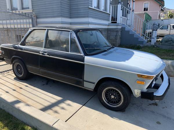 BLUE PLATE 1974 BMW 2002 WITH EXTRAS NEEDS RESTORATION - cars &... for sale in Ventura, CA – photo 2
