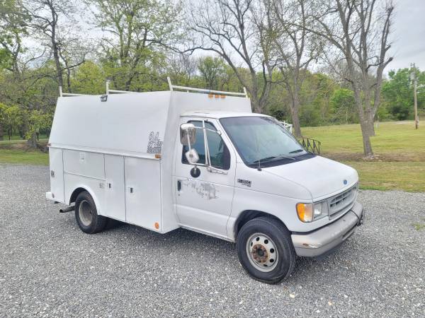Ford E-350 7 3 Turbo Diesel Dually Utility Service Body Box Van for sale in Wagoner, OK – photo 7