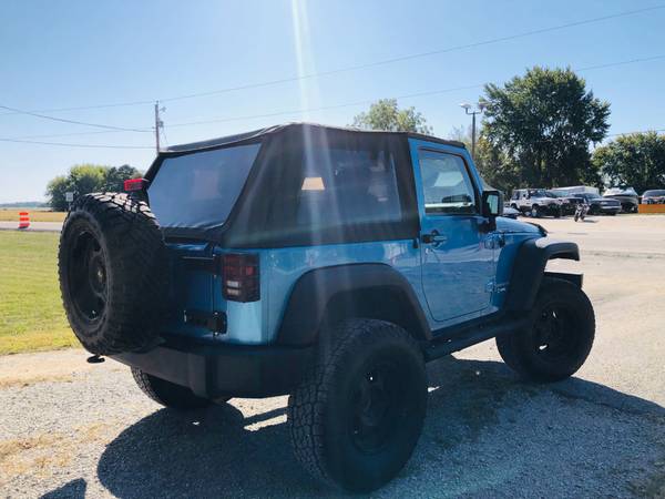 2010 *Jeep* *Wrangler* *4WD 2dr Sport* BLUE for sale in Cicero, IN – photo 8