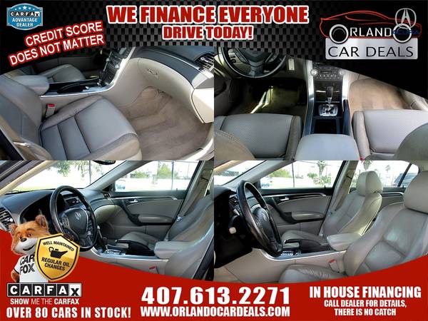 2008 Acura TL NO Credit Check Loans--- Buy Here Pay Here--- In House... for sale in Maitland, FL – photo 5