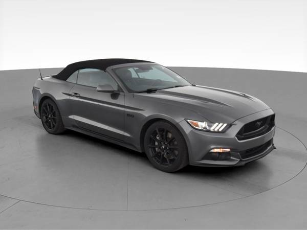 2016 Ford Mustang GT Premium Convertible 2D Convertible Gray -... for sale in Ringoes, NJ – photo 15
