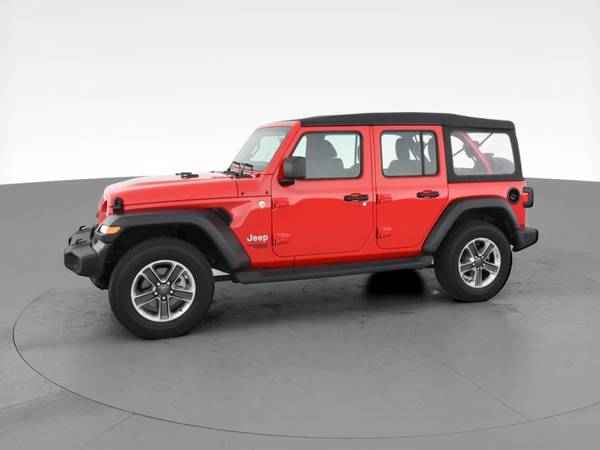 2020 Jeep Wrangler Unlimited Sport S Sport Utility 4D suv Red - -... for sale in Myrtle Beach, SC – photo 4