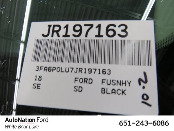 2018 Ford Fusion Hybrid SE SKU:JR197163 Sedan for sale in White Bear Lake, MN – photo 17