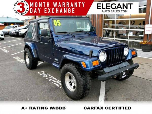 2005 Jeep Wrangler Unlimited 4x4 6 speed manual long base SUV 4WD for sale in Beaverton, OR – photo 2