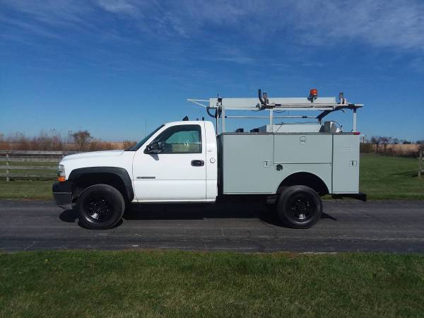 2002 Chevrolet 2500 HD Utility Service Work Utility Mechanics Truck... for sale in Gilberts, IN – photo 8