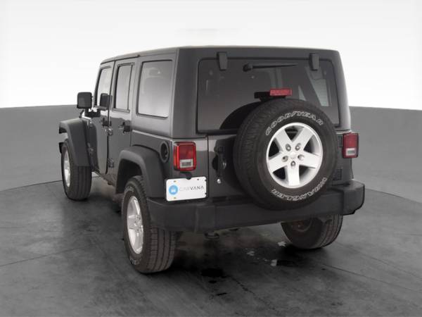 2017 Jeep Wrangler Unlimited Sport SUV 4D suv Black - FINANCE ONLINE... for sale in Atlanta, WY – photo 8