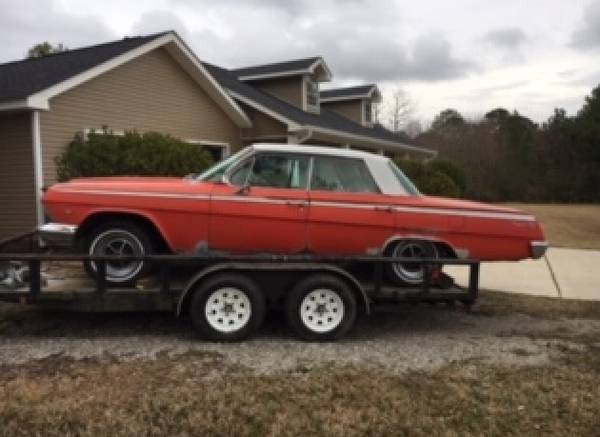 1962 all original Chevy impala for sale in Gulfport , MS – photo 2