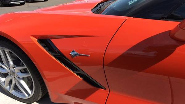 2019 Chevy Chevrolet Corvette 1LT Convertible Orange for sale in Reno, NV – photo 14