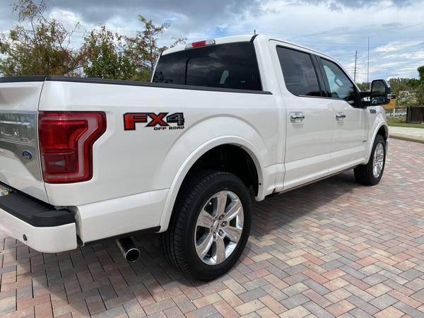 2015 Ford F-150 Platinum! 4X4! FULLY LOADED! - cars & trucks - by... for sale in Port Saint Lucie, FL – photo 2
